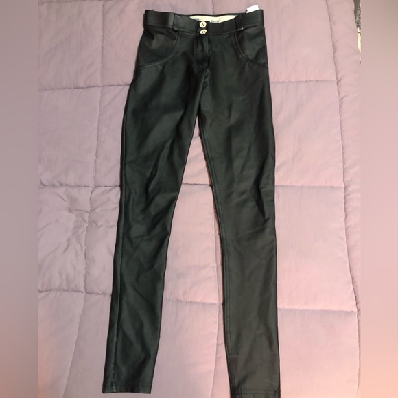 Freddy Livify Wr.Up Fake Leather Jeans XXS - Picture 1 of 3